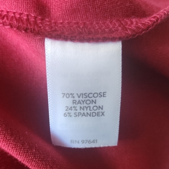 J Jill Thick Knit Ponte Shift Dress Bell Sleeves Pockets OVERSIZED Small Stretch - Picture 12 of 12